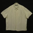 画像: AXIS LA リネン/レーヨン フロント刺繍入り 半袖 ボックスシャツ オフホワイト (VINTAGE) 「S/S Shirt」 入荷しました。