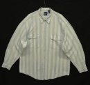 画像: 90'S GAP 旧タグ コットン 長袖 ワークシャツ ストライプ (VINTAGE) 「L/S Shirt」 入荷しました。