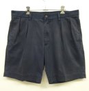 画像: 90'S RALPH LAUREN "CLASSIC FIt PLEATED" ツープリーツ チノショーツ ネイビー (VINTAGE) 「Shorts」 入荷しました。