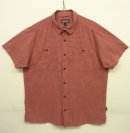 画像: PATAGONIA ヘンプ/コットン 半袖 ボックスシャツ レッド (USED) 「S/S Shirt」 入荷しました。