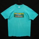 画像: 80'S LL Bean シングルステッチ 半袖 Tシャツ ブルー USA製 (VINTAGE) 「T-Shirt」 入荷しました。