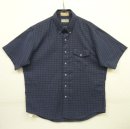 画像: 80'S LL Bean 三角フラップポケット 半袖 BDシャツ グラフチェック (VINTAGE) 「S/S Shirt」 入荷しました。