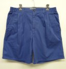 画像: 80'S LL Bean ツープリーツ チノショーツ ブルー 42TALONジップ USA製 (VINTAGE) 「Shorts」 入荷しました。