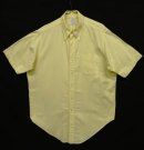 画像: 80'S BROOKS BROTHERS "MAKERS" オックスフォード 半袖 BDシャツ イエロー USA製 (VINTAGE) 「S/S Shirt」 入荷しました。