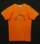 画像: 70'S CONCRETE CONSTRUCTORS INC シングルステッチ Tシャツ オレンジ (VINTAGE) 「T-Shirt」 入荷しました。