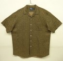 画像: 90'S RALPH LAUREN "BONNARD" シルク/リネン 半袖 オープンカラーシャツ 総柄 (VINTAGE) 「S/S Shirt」 入荷しました。