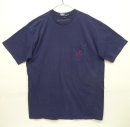 画像: 90'S RALPH LAUREN シングルステッチ プリント入りポケット 半袖 Tシャツ ネイビー USA製 (VINTAGE) 「T-Shirt」 入荷しました。