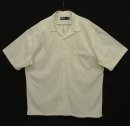 画像: 90'S RALPH LAUREN シアサッカー 半袖 オープンカラーシャツ ホワイト (VINTAGE) 「S/S Shirt」 入荷しました。