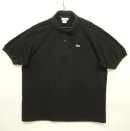 画像: 80'S CHEMISE LACOSTE ポロシャツ ブラック フランス製 (VINTAGE) 「S/S Polo」 入荷しました。