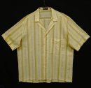 画像: ユーロヴィンテージ RAFAEL リネン 半袖 オープンカラーシャツ ストライプ イタリア製 (VINTAGE) 「S/S Shirt」 入荷しました。