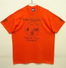 画像: 80'S NIKE "JOHN FARRELL'S" 紺タグ シングルステッチ 半袖 Tシャツ オレンジ USA製 (DEADSTOCK) 「T-Shirt」 入荷しました。