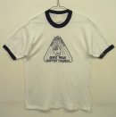 画像: 80'S BAPTIST CHURCH 染み込みプリント 半袖 リンガーTシャツ ホワイト/ネイビー (VINTAGE) 「T-Shirt」 入荷しました。