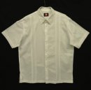 画像: 90'S YALE コットン フロントプリーツ 半袖 ボックスシャツ ホワイト (VINTAGE) 「S/S Shirt」 入荷しました。