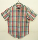 画像: 80'S BROOKS BROTHERS コットン 半袖 BDシャツ マドラスチェック (VINTAGE) 「S/S Shirt」 入荷しました。