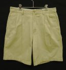 画像: 00'S EDDIE BAUER ツープリーツ チノショーツ ベージュ (VINTAGE) 「Shorts」 入荷しました。