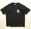 画像: 90'S YIN AND YANG 両面プリント シングルステッチ 半袖 Tシャツ ブラック USA製 (VINTAGE) 「T-Shirt」 入荷しました。