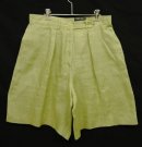 画像: GIORGIO ARMNI ワンプリーツ リネンショーツ カーキ イタリア製 (VINTAGE) 「Shorts」 入荷しました。