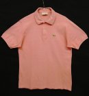 画像: 80'S CHEMISE LACOSTE ポロシャツ ピンクヘザー フランス製 (VINTAGE) 「S/S Polo」 入荷しました。