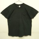 画像: UNKNOWN 耳付きポケット シングルステッチ 半袖 Tシャツ フェードブラック (VINTAGE) 「T-Shirt」 入荷しました。