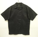 画像: GODBODY COLLECTION リネン 半袖 オープンカラーシャツ ブラック (VINTAGE) 「S/S Shirt」 入荷しました。