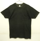 画像: UNKNOWN 耳付きポケット シングルステッチ 半袖 Tシャツ フェードブラック (VINTAGE) 「T-Shirt」 入荷しました。