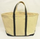 画像: 80'S LL Bean 2色タグ（ギザタグ） キャンバス トートバッグ ネイビー/オフホワイト USA製 (VINTAGE) 「Bag」 入荷しました。