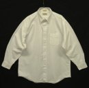 画像: 80'S LL Bean オックスフォード 長袖 BDシャツ ホワイト USA製 (VINTAGE) 「L/S Shirt」 入荷しました。