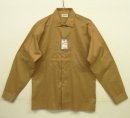 画像: 60'S W.E.STEPHENS MFG CO INC コットン/ポリ 長袖 ボックスシャツ ダークベージュ (DEADSTOCK) 「L/S Shirt」 入荷しました。