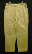 画像: 60'S アメリカ軍 US ARMY コットン100% チノパンツ SCOVILLジップ (VINTAGE) 「Bottoms」 入荷しました。