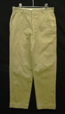 画像: 60'S アメリカ軍 US ARMY コットン100% チノパンツ RAPIDアルミジップ (VINTAGE) 「Bottoms」 入荷しました。