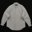 画像: 90'S RALPH LAUREN オックスフォード 長袖 BDシャツ ストライプ (VINTAGE) 「L/S Shirt」 入荷しました。