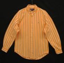 画像: 90'S RALPH LAUREN オックスフォード 長袖 BDシャツ ストライプ (VINTAGE) 「L/S Shirt」 入荷しました。