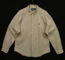 画像: 90'S RALPH LAUREN ポプリン 長袖 BDシャツ ストライプ (VINTAGE) 「L/S Shirt」 入荷しました。