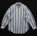 画像: 90'S RALPH LAUREN "CLASSIC FIT" ポプリン 長袖 BDシャツ ストライプ (VINTAGE) 「L/S Shirt」 入荷しました。