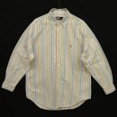 画像: 90'S RALPH LAUREN オックスフォード 長袖 BDシャツ ストライプ (VINTAGE) 「L/S Shirt」 入荷しました。