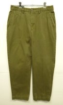 画像: 90'S RALPH LAUREN "PROSPECT PANT" ノープリーツ チノパンツ オリーブ (VINTAGE) 「Bottoms」 入荷しました。