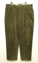 画像: 90'S RALPH LAUREN "ANDREW PANT" ツープリーツ 太畝 コーデュロイパンツ OLIVE (VINTAGE) 「Bottoms」 入荷しました。