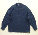 画像: 90'S RALPH LAUREN "CORBRIDGE" コットン 長袖 オープンカラーシャツ ネイビー (VINTAGE) 「L/S Shirt」 入荷しました。