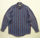 画像: 90'S LL Bean オックスフォード 長袖 BDシャツ ストライプ (VINTAGE) 「L/S Shirt」 入荷しました。