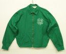 画像: 60'S OFFICIAL 4H CLUB コットン ドリズラージャケット COATS CLARKジップ (VINTAGE) 「Jacket」 入荷しました。