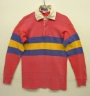 画像: 70'S PATAGONIA 白デカタグ ラガーシャツ レッド/ブルー＆イエロー (VINTAGE) 「L/S Shirt」 入荷しました。