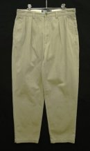 画像: 90'S RALPH LAUREN "ANDREW PANT" ツープリーツ チノパンツ ライトカーキ (VINTAGE) 「Bottoms」 入荷しました。