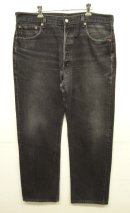 画像: 90'S LEVIS 501 デニム BLACK USA製 W38L32 (VINTAGE) 「Bottoms」 入荷しました。