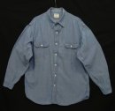 画像: 70'S BIG MAC コットン100% シャンブレーシャツ ブルー (VINTAGE) 「L/S Shirt」 入荷しました。