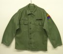 画像: 60'S アメリカ軍 US ARMY "1st MODEL" OG107 コットンサテン ユーティリティシャツ (VINTAGE) 「L/S Shirt」 入荷しました。