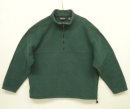 画像: 90'S EDDIE BAUER "EBTEK" ハーフジップ フリースジャケット ダークグリーン USA製 (VINTAGE) 「Jacket」 入荷しました。