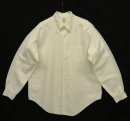 画像: 80'S BROOKS BROTHERS "MAKERS" オックスフォード BDシャツ ホワイト USA製 (VINTAGE) 「L/S Shirt」 入荷しました。