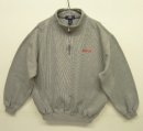 画像: BOSCH ハーフジップ スウェットシャツ グレー/ストライプ (USED) 「Sweat Shirt」 入荷しました。