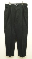 画像: 90'S RALPH LAUREN "HAMMOND PANT" ツープリーツ チノパンツ ブラック (VINTAGE) 「Bottoms」 入荷しました。