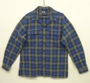 画像: 90'S RALPH LAUREN "HERITAGE SKI CAMP" コットン 長袖 オープンカラーシャツ オンブレチェック (VINTAGE) 「L/S Shirt」 入荷しました。